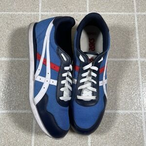 ASICS SHOES TIGER RUNNER 1201A267 Blue coast / White Size 11.5